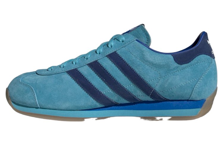 Adidas Originals Country Japan Pre-Loved Sneakers in Blue and Royal Blue
