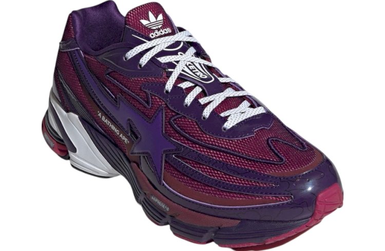Bape x Adidas Orketro Burgundy/Purple: A Bold Fusion of Style and Performance