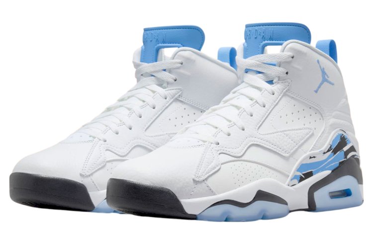 Jordan MVP White/University Blue: A Fresh Take on Classic Style