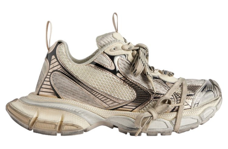 Balenciaga 3XL Sneakers in Beige and White: A Statement of Style