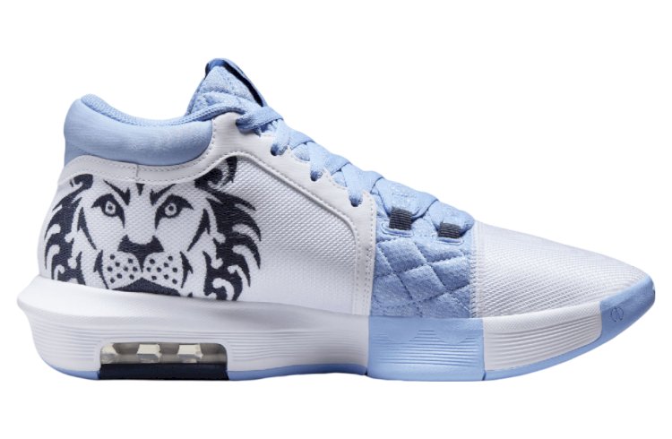Nike LeBron Witness 8: White & University Blue Edition