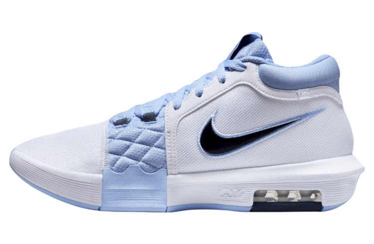 Nike LeBron Witness 8: White & University Blue Edition