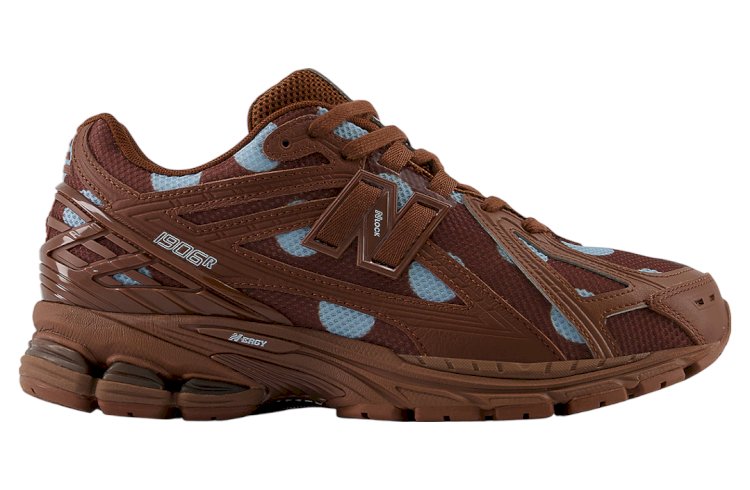 New Balance 1906R: Polka Dot Brown & Blue Edition