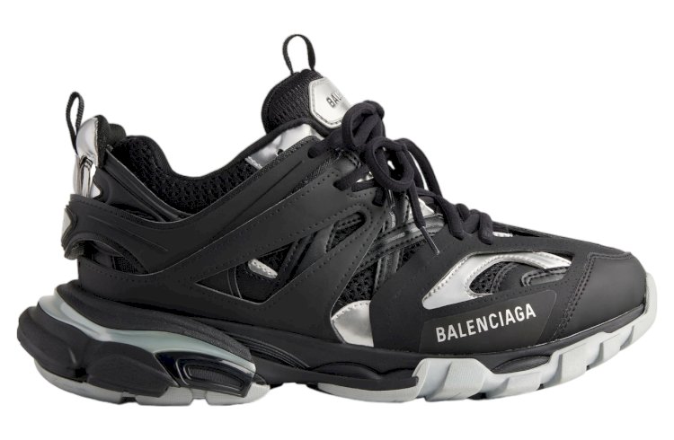Balenciaga Track WMNS Black/Silver: A Bold Statement in Luxury Sportswear