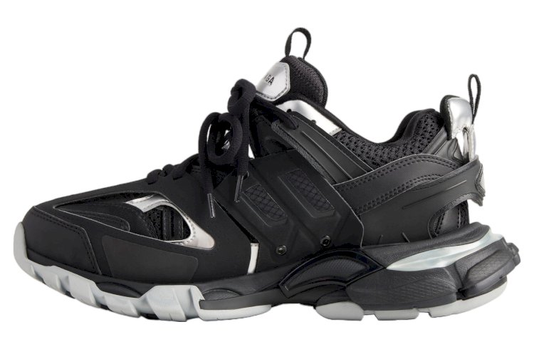 Balenciaga Track WMNS Black/Silver: A Bold Statement in Luxury Sportswear