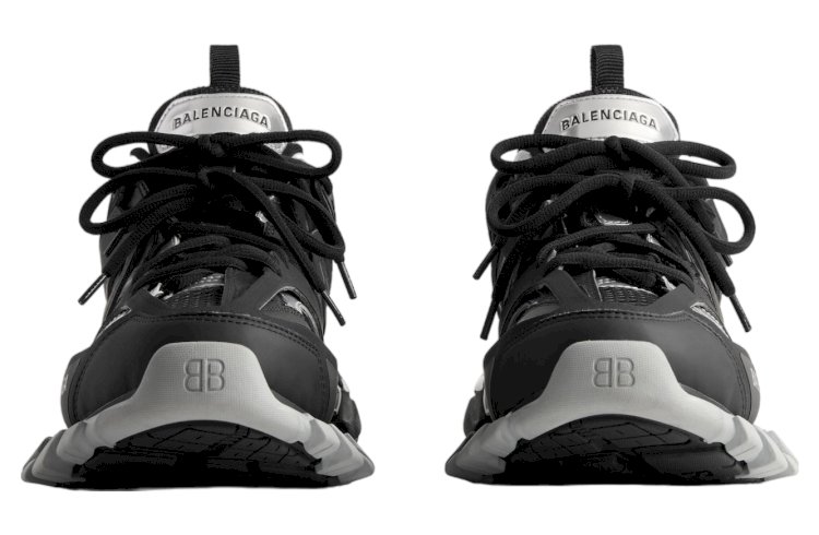 Balenciaga Track WMNS Black/Silver: A Bold Statement in Luxury Sportswear