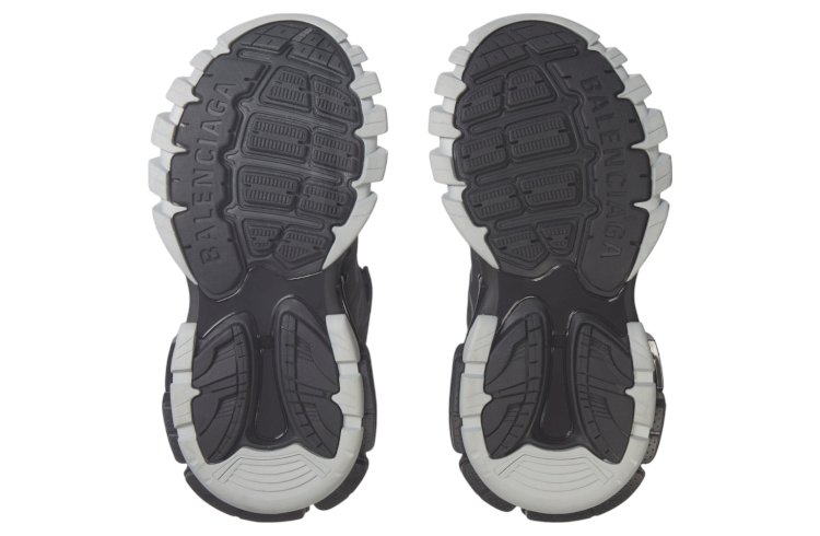 Balenciaga Track WMNS Black/Silver: A Bold Statement in Luxury Sportswear