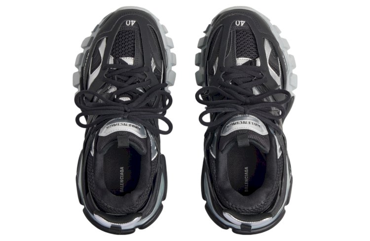 Balenciaga Track WMNS Black/Silver: A Bold Statement in Luxury Sportswear