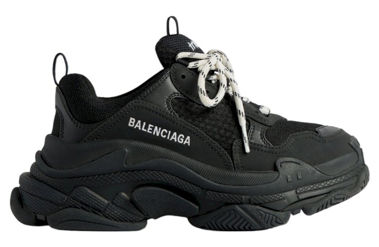 Balenciaga Triple S WMNS: Classic Black & White Edition