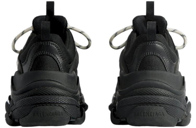 Balenciaga Triple S WMNS: Classic Black & White Edition