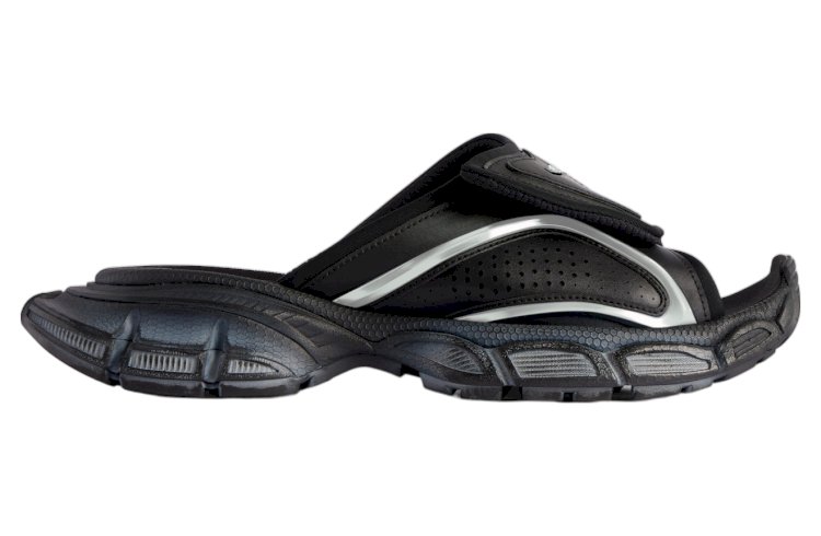 Balenciaga 3xl Slide Sandal Black: A Bold Fusion of Style and Comfort