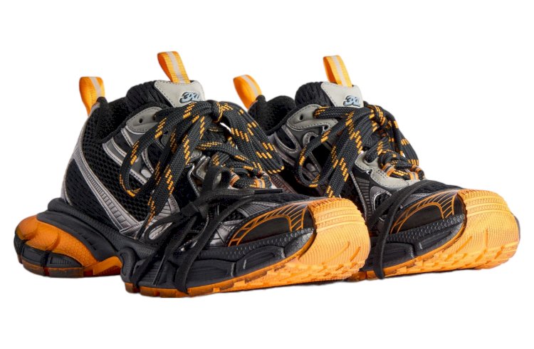 Balenciaga 3XL Black/Orange: A Bold Statement in Streetwear and Luxury