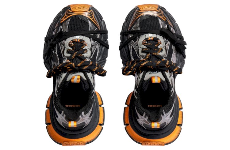 Balenciaga 3XL Black/Orange: A Bold Statement in Streetwear and Luxury