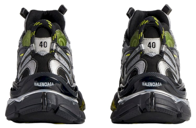 Balenciaga Runner 2.0: Silver & Volt Sneakers for a Bold Look