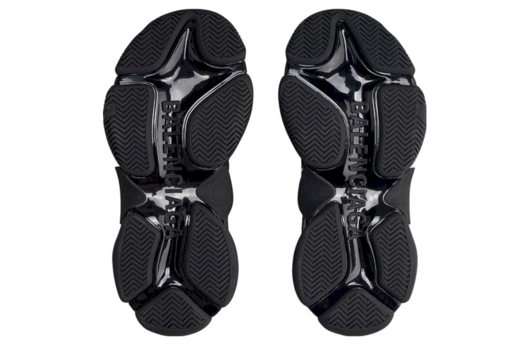 Balenciaga Triple S DIY Metal Black/White: A Bold Fusion of Luxury and Customization